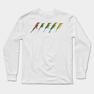 African Bee Eaters Long Sleeve T-Shirt